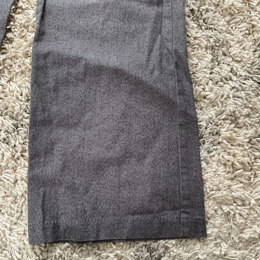 Dockers Gray‎ Wide Leg Dress Pants Womens Size 4M Stretch Work Trousers